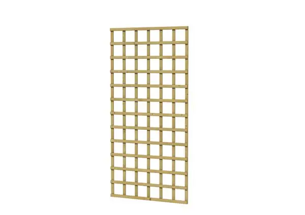 Vuren Trellis de Luxe Groen geïmpregneerd - 90 x 180 cm Nu Kopen